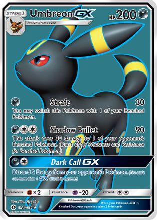 Umbreon GX (Full Art) - 142/149 - Ultra Rare