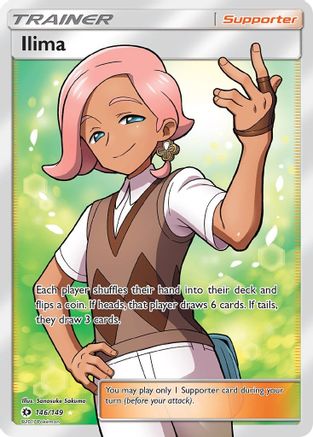 Ilima (Full Art) - 146/149 - Ultra Rare