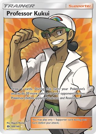 Professor Kukui (Full Art) - 148/149 - Ultra Rare