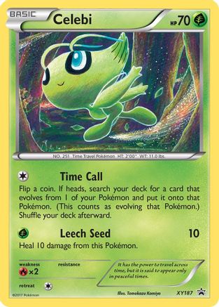 Celebi - XY187 - Promo - Holofoil
