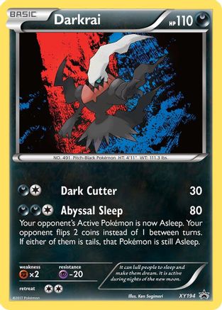Darkrai - XY194 - Promo - Holofoil