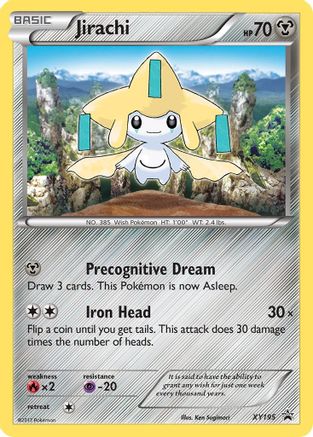 Jirachi - XY195 - Promo - Holofoil