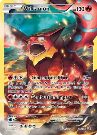 Volcanion - XY185 - Promo - Holofoil