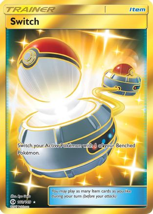 Switch (Secret) - 160/149 - Secret Rare
