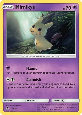Mimikyu - SM29 - Promo - Holofoil