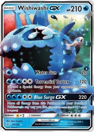 Wishiwashi GX - 038/145 - Ultra Rare