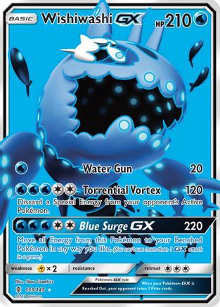 Wishiwashi GX (Full Art) - 133 - Ultra Rare