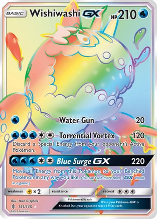 Wishiwashi GX (Secret) - 151 - Secret Rare