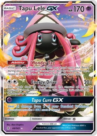 Tapu Lele GX - 060/145 - Ultra Rare