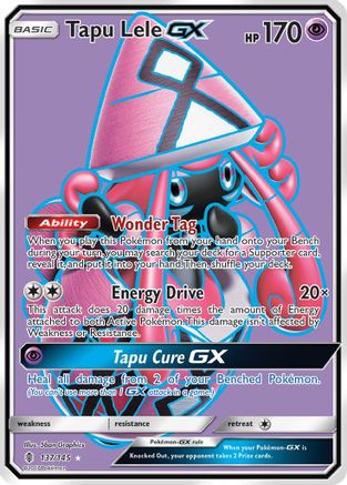 Tapu Lele GX (Full Art) - 137/145 - Ultra Rare