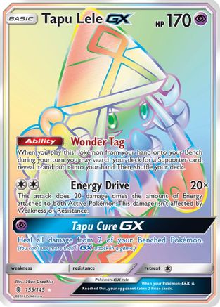 Tapu Lele GX (Secret) - 155 - Secret Rare