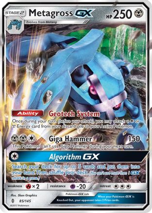 Metagross GX - 085/145 - Ultra Rare