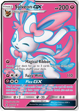Sylveon GX (Full Art) - 140/145 - Ultra Rare