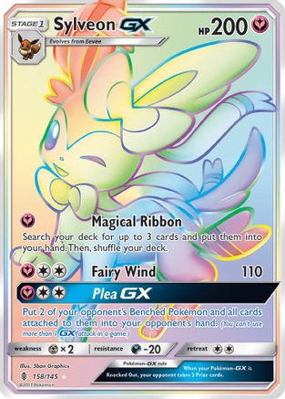 Sylveon GX (Secret) - 158 - Secret Rare