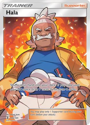 Hala (Full Art) - 143/145 - Ultra Rare