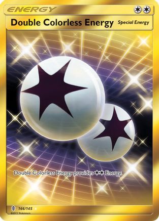 Double Colorless Energy (Secret) - 166/145 - Secret Rare