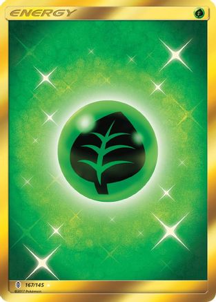 Grass Energy (Secret) - 167/145 - Secret Rare