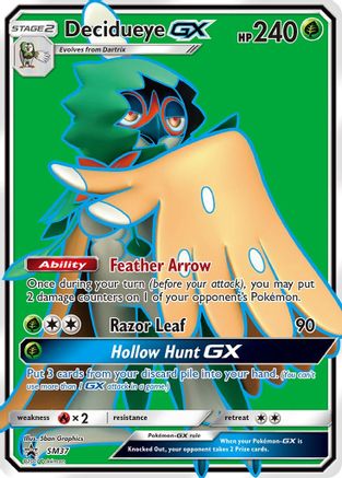 Decidueye GX - SM37 - Promo - Holofoil