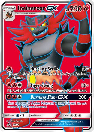 Incineroar GX - SM38 - Promo - Holofoil