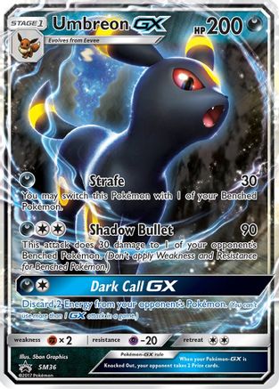 Umbreon GX - SM36 - Promo - Holofoil