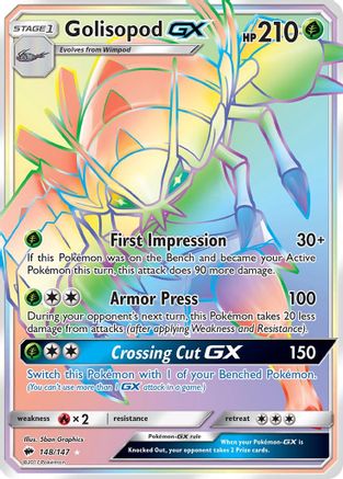 Golisopod GX (Secret) - 148 - Secret Rare