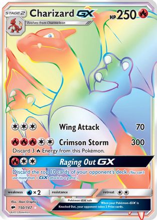 Charizard GX (Secret) - 150 - Secret Rare