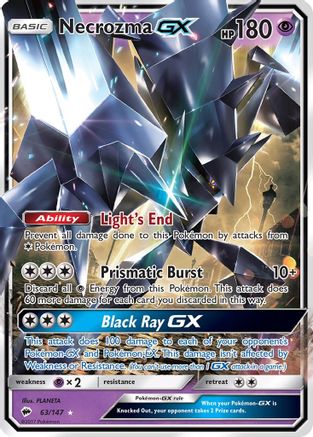Necrozma GX - 063/147 - Ultra Rare