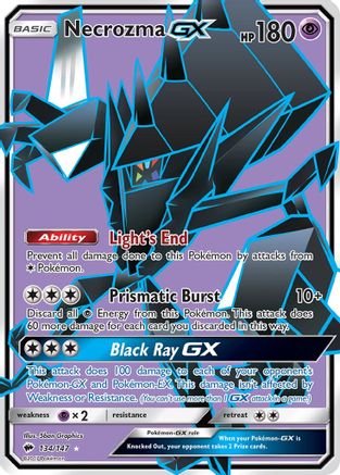 Necrozma GX (Full Art) - 134/147 - Ultra Rare