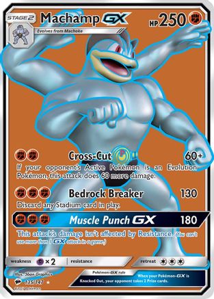 Machamp GX (Full Art) - 135/147 - Ultra Rare