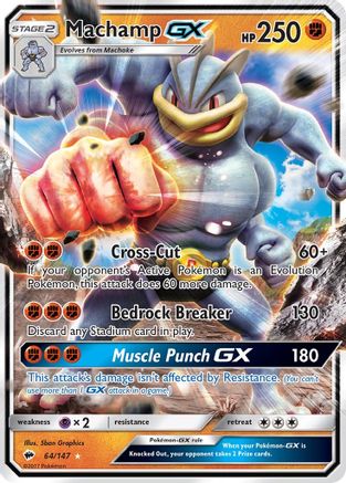 Machamp GX - 064/147 - Ultra Rare