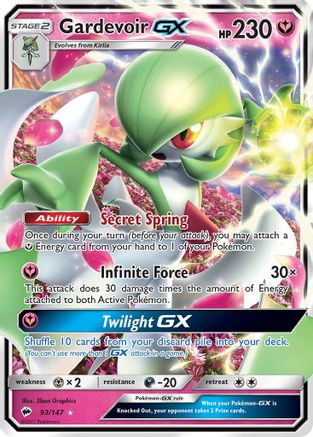 Gardevoir GX - 093/147 - Ultra Rare