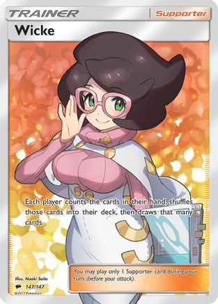 Wicke (Full Art) - 147/147 - Ultra Rare