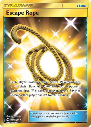 Escape Rope (Secret) - 163/147 - Secret Rare