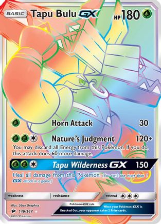 Tapu Bulu GX (Secret) - 149 - Secret Rare