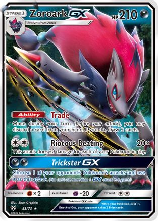Zoroark GX - 053/73 - Ultra Rare