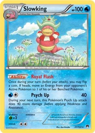 Slowking - 021/122 - Promo - Holofoil