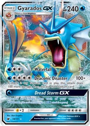 Gyarados GX - 018/111 - Ultra Rare