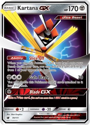 Kartana GX - 070/111 - Ultra Rare