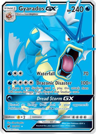 Gyarados GX (Full Art) - 101/111 - Ultra Rare