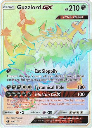 Guzzlord GX (Secret) - 116 - Secret Rare