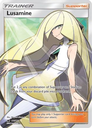 Lusamine (Full Art) - 110/111 - Ultra Rare