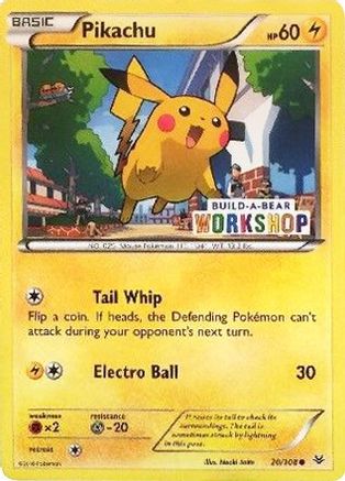Pikachu - 020/108 - Promo