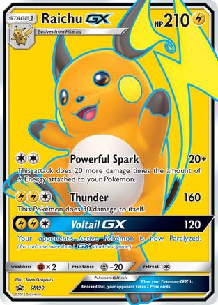 Raichu GX - SM90 - Promo
