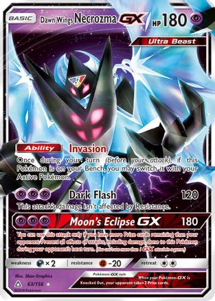 Dawn Wings Necrozma GX - 063/156 - Ultra Rare