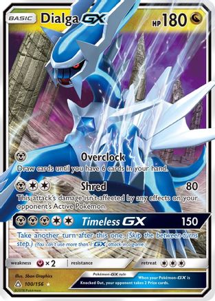 Dialga GX - 100/156 - Ultra Rare