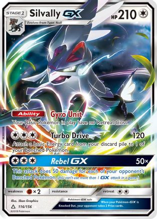 Silvally GX - 116/156 - Ultra Rare