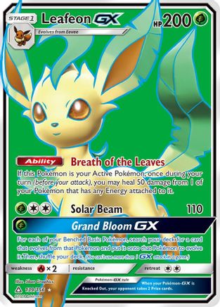 Leafeon GX (Full Art) - 139 - Ultra Rare