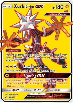 Xurkitree GX (Full Art) - 142 - Ultra Rare