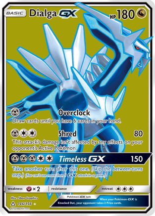 Dialga GX (Full Art) - 146 - Ultra Rare