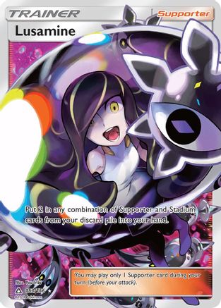 Lusamine (Full Art) - 153 - Ultra Rare